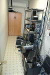 Network Servers before Virtualization/Rack Mounting