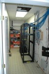 Getting the new rack into place