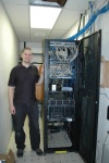 Ben Swayne - Network Rack After Day 1 of Overhaul